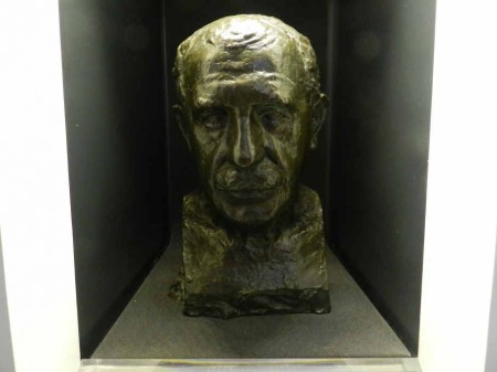 Bronze représentant le père de Paul Belmondo (1922), réalisé à Alger pendant les vacances de l'artiste.