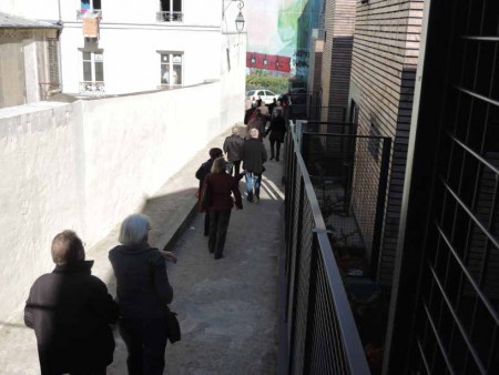 Descente du passage de la Duée.