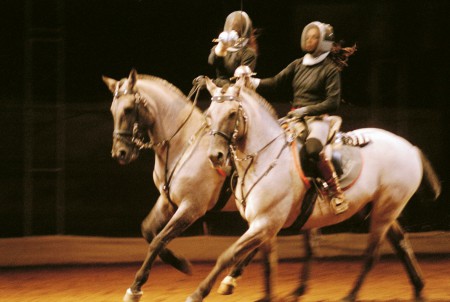 Criollos argentins à l'escrime.